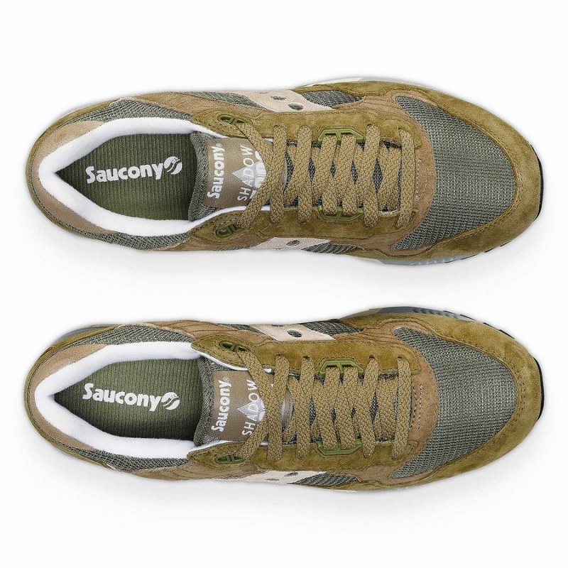 Women's Saucony Shadow 5000 Sneakers Olive | UAE S31795-F81