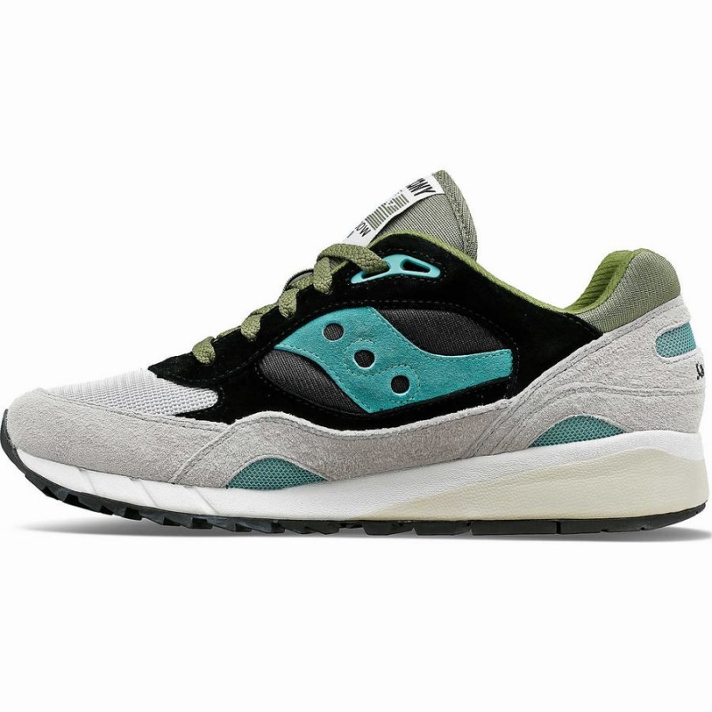 Women's Saucony Shadow 6000 Sneakers Grey / Green / Black | UAE S76850-R26