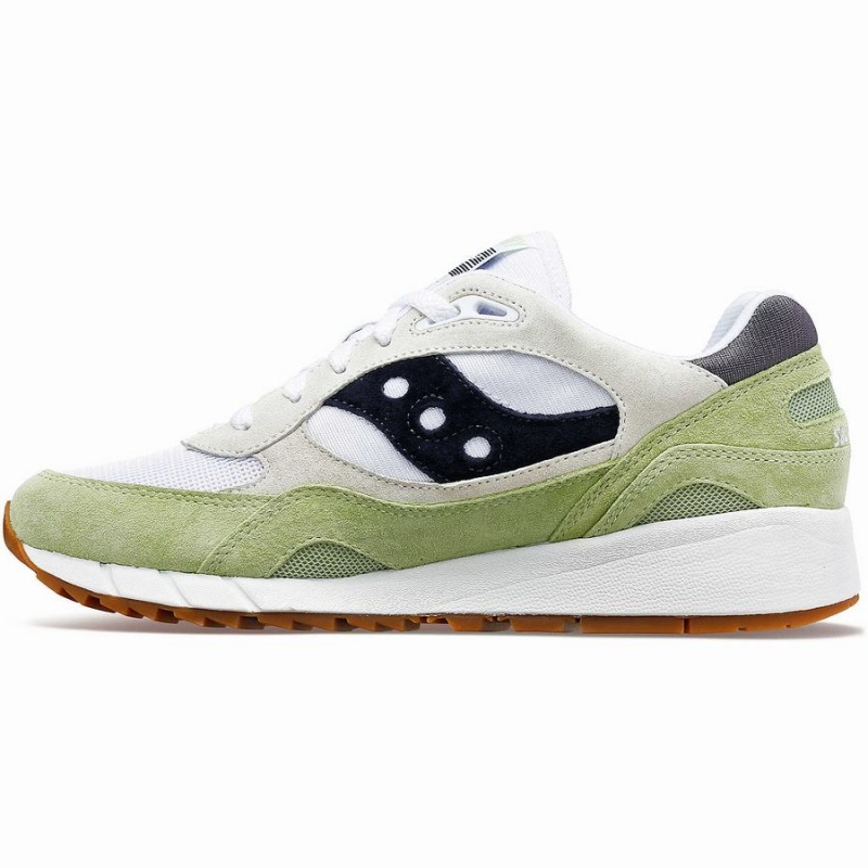 Women's Saucony Shadow 6000 Sneakers White / Mint / Navy | UAE S12897-L51