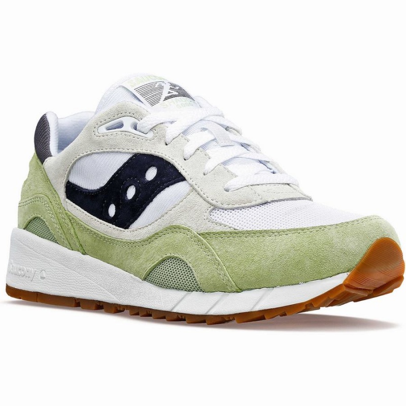 Women's Saucony Shadow 6000 Sneakers White / Mint / Navy | UAE S12897-L51