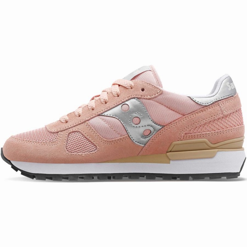 Women's Saucony Shadow Original Sneakers Pink / Silver | UAE S51403-X73