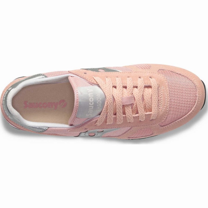 Women's Saucony Shadow Original Sneakers Pink / Silver | UAE S51403-X73