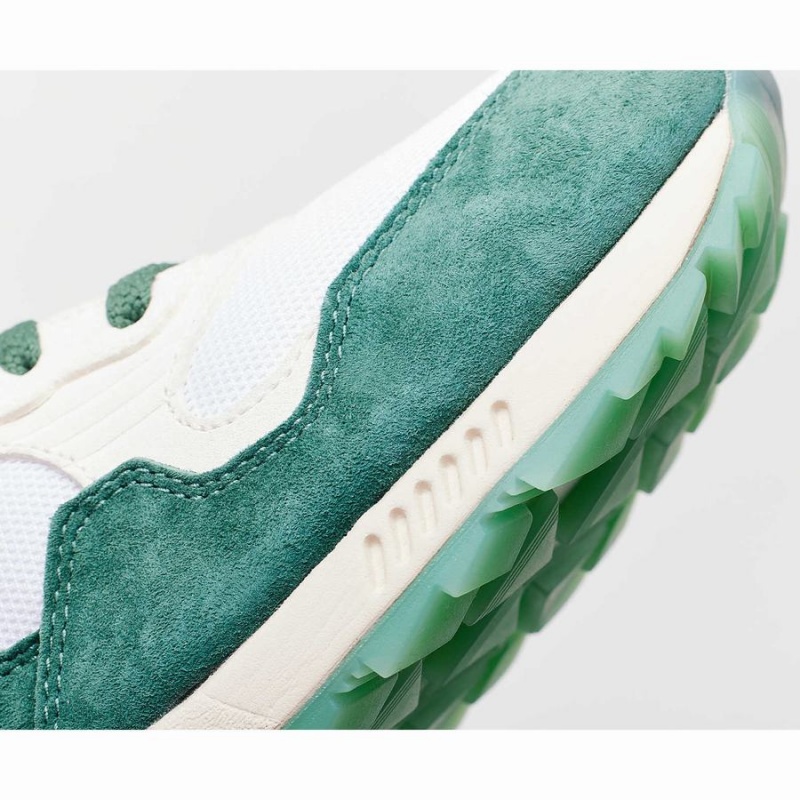 Women's Saucony Shamrock Shadow 5000 Sneakers White / Green | UAE S50463-X06