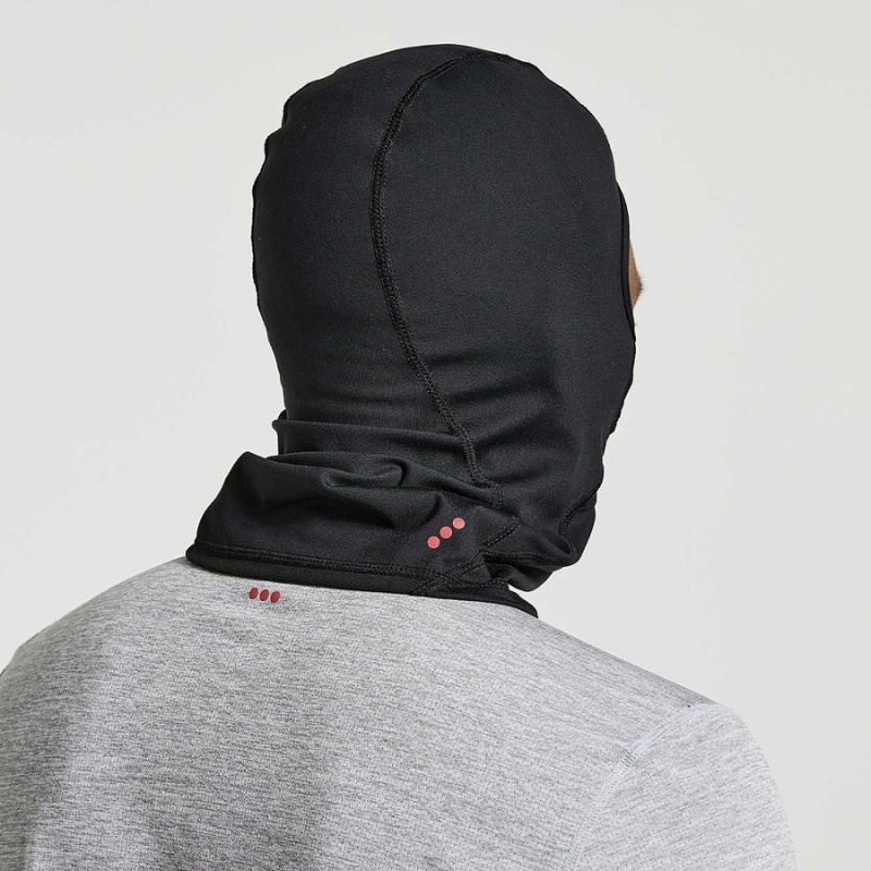 Women's Saucony Solstice Balaclava Headband Black | UAE S34156-A84