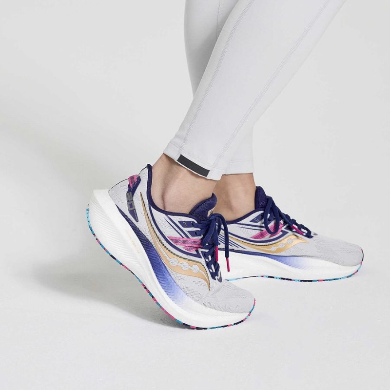 Women's Saucony Solstice Tight White | UAE S53890-W93