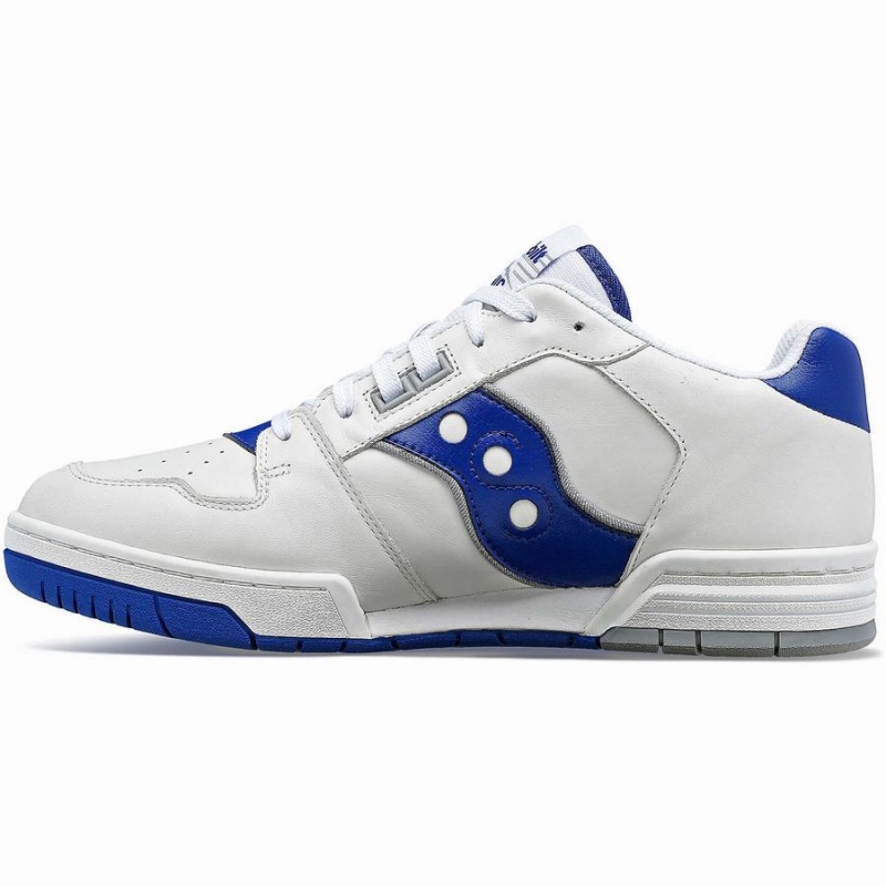 Women's Saucony Spot-Bilt™ Sonic Low Sneakers White / Royal | UAE S25684-L61