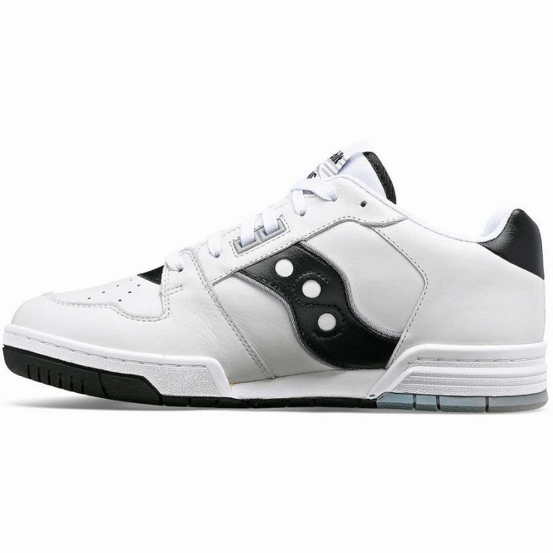 Women's Saucony Spot-Bilt™ Sonic Low Sneakers White / Black | UAE S08456-W41