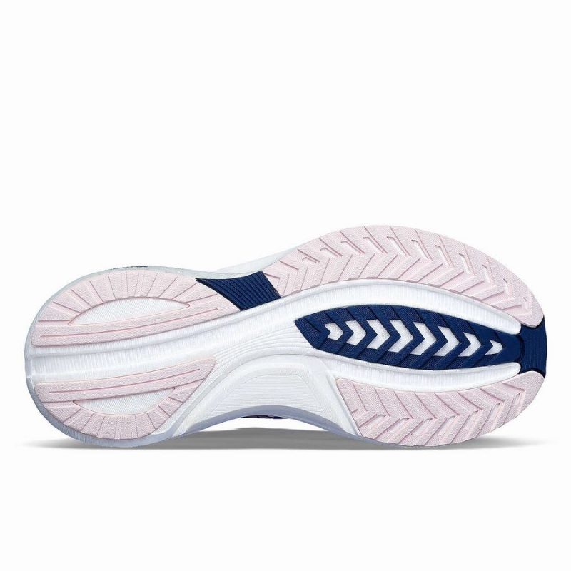 Women's Saucony Tempus Running Shoes Navy / Purple | UAE S23076-T29