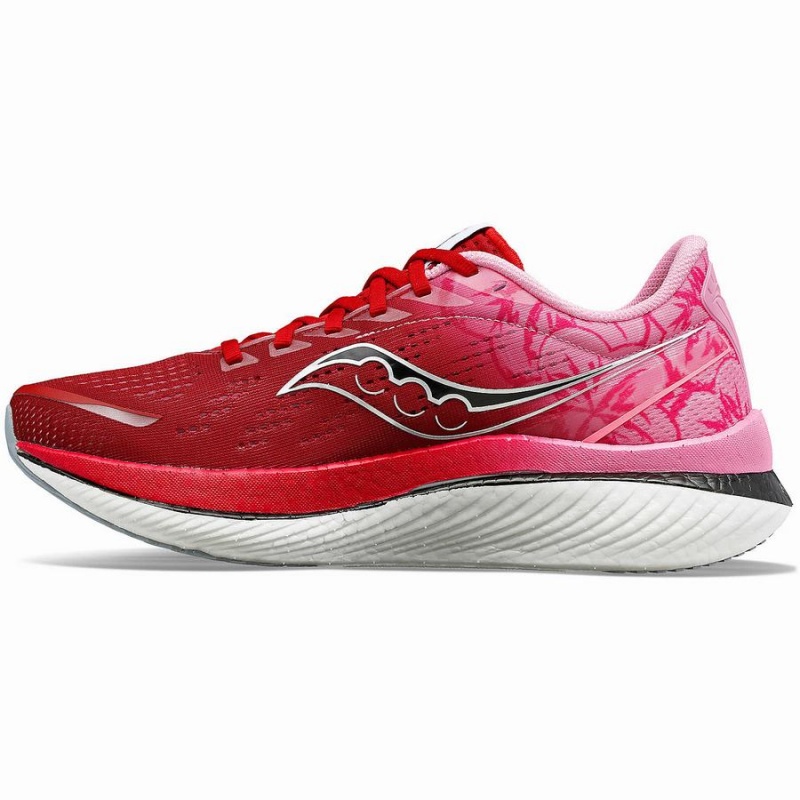 Women's Saucony Tokyo Endorphin Speed 3 Running Shoes Red / Grey | UAE S23618-U28