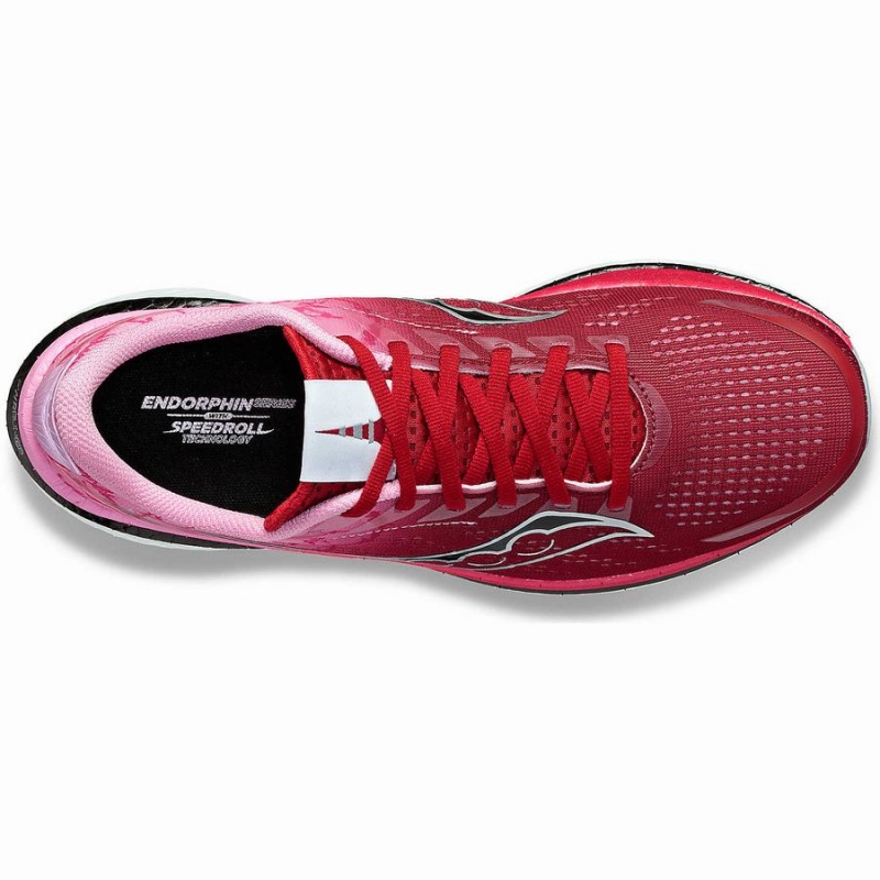 Women's Saucony Tokyo Endorphin Speed 3 Running Shoes Red / Grey | UAE S23618-U28