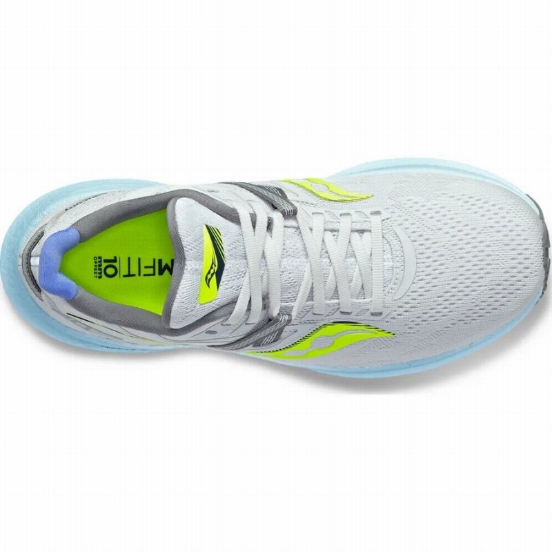 Women's Saucony Triumph 20 Running Shoes White | UAE S17890-M98