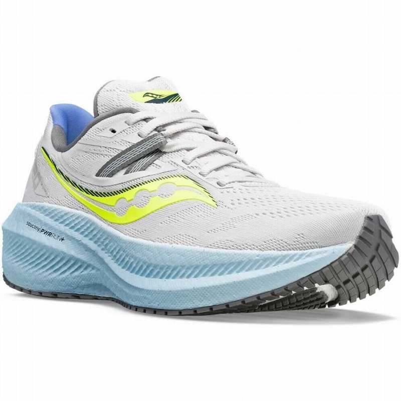 Women's Saucony Triumph 20 Running Shoes White | UAE S17890-M98