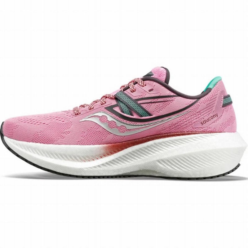 Women's Saucony Triumph 20 Running Shoes Pink | UAE S76249-S75