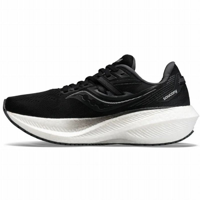 Women's Saucony Triumph 20 Running Shoes Black | UAE S95602-D84