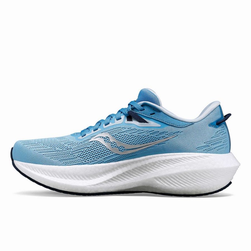 Women's Saucony Triumph 21 Running Shoes Navy | UAE S02316-A83