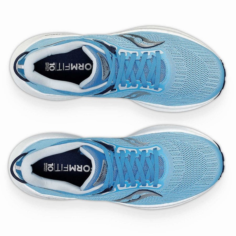 Women's Saucony Triumph 21 Running Shoes Navy | UAE S02316-A83