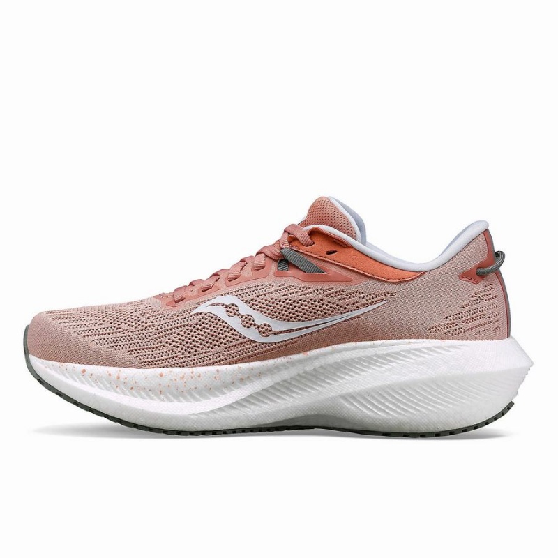 Women's Saucony Triumph 21 Running Shoes Lotus / Bough | UAE S06523-F36