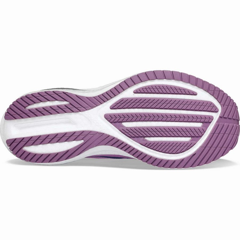 Women's Saucony Triumph 21 Running Shoes Purple / Indigo | UAE S51046-G65