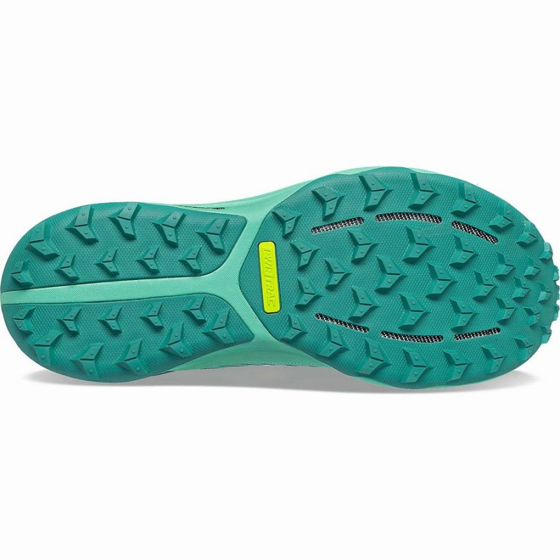 Women's Saucony Ultra Ridge GTX Trail Running Shoes Turquoise | UAE S68073-G80