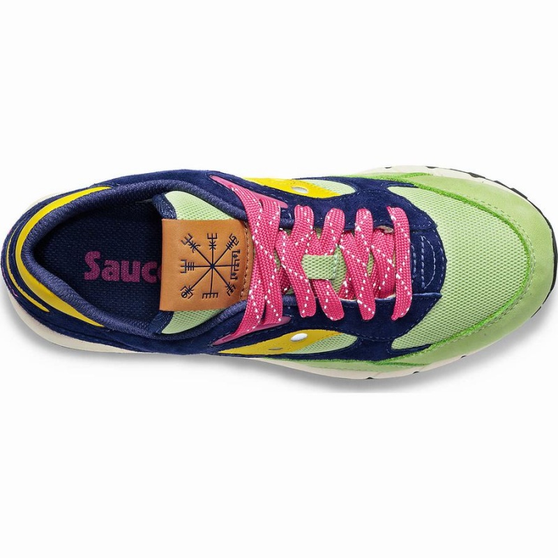 Women's Saucony VEGVISIR Shadow 6000 Sneakers Mint / Purple | UAE S71463-B82