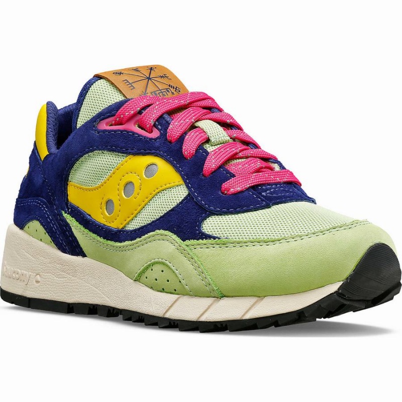 Women's Saucony VEGVISIR Shadow 6000 Sneakers Mint / Purple | UAE S71463-B82