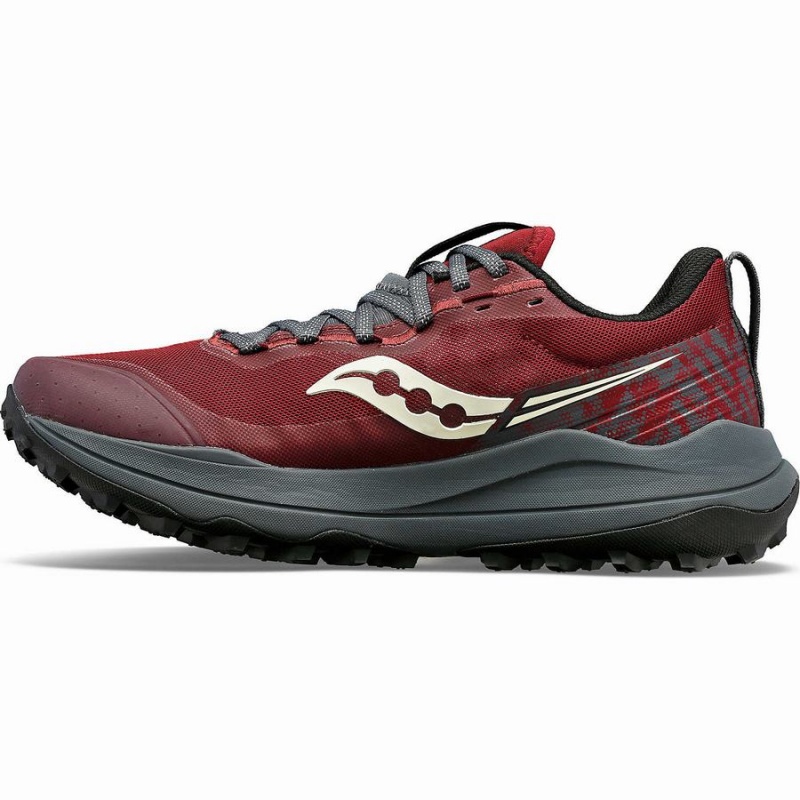 Women's Saucony Xodus Ultra 2 Running Shoes Red / Grey | UAE S51690-E58