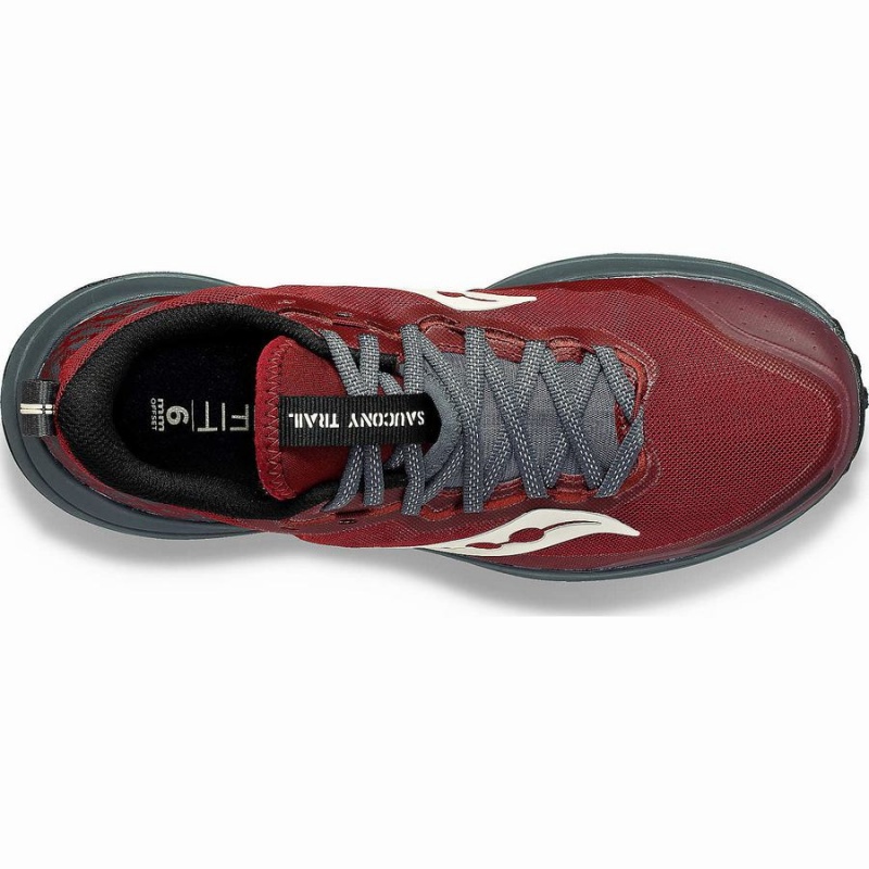 Women's Saucony Xodus Ultra 2 Running Shoes Red / Grey | UAE S51690-E58